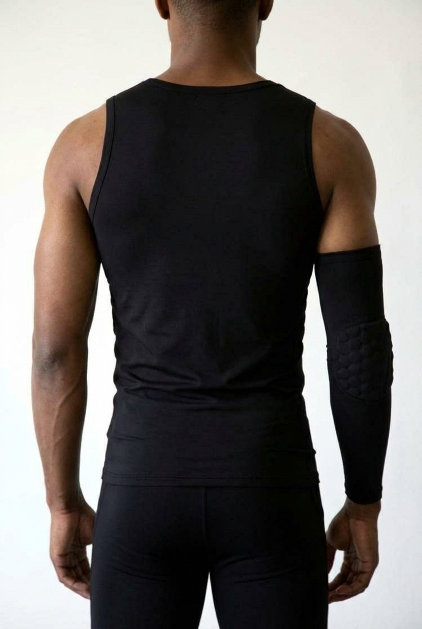 1 Maintien de Compression pour Coudes Noir