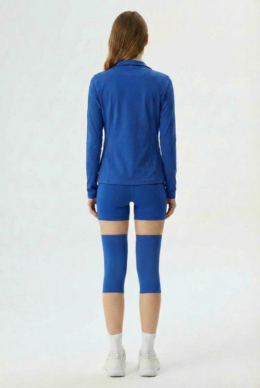 2 Maintiens de Compression pour Genoux Bleu