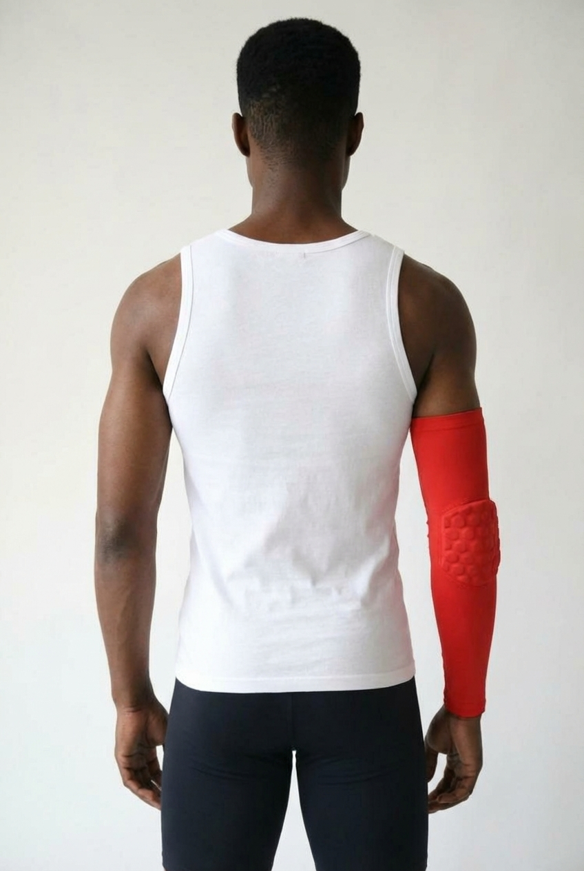 1 Maintien de Compression pour Coudes Rouge