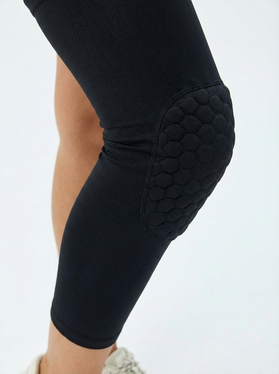 1 Maintien de Compression pour Genoux et Jambes Noir
