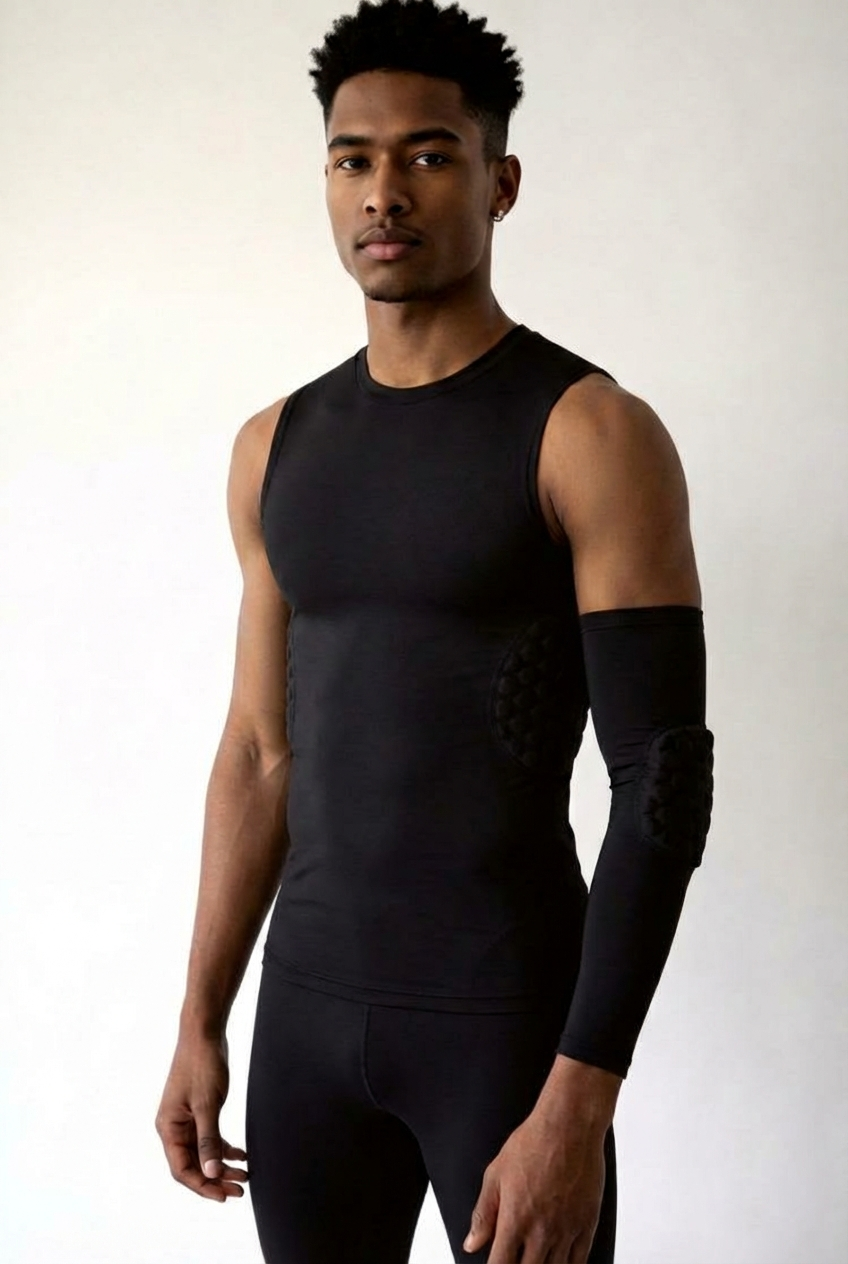 1 Maintien de Compression pour Coudes Noir