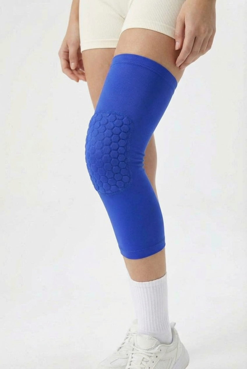 1 Maintien de Compression pour Genoux et Jambes Bleu