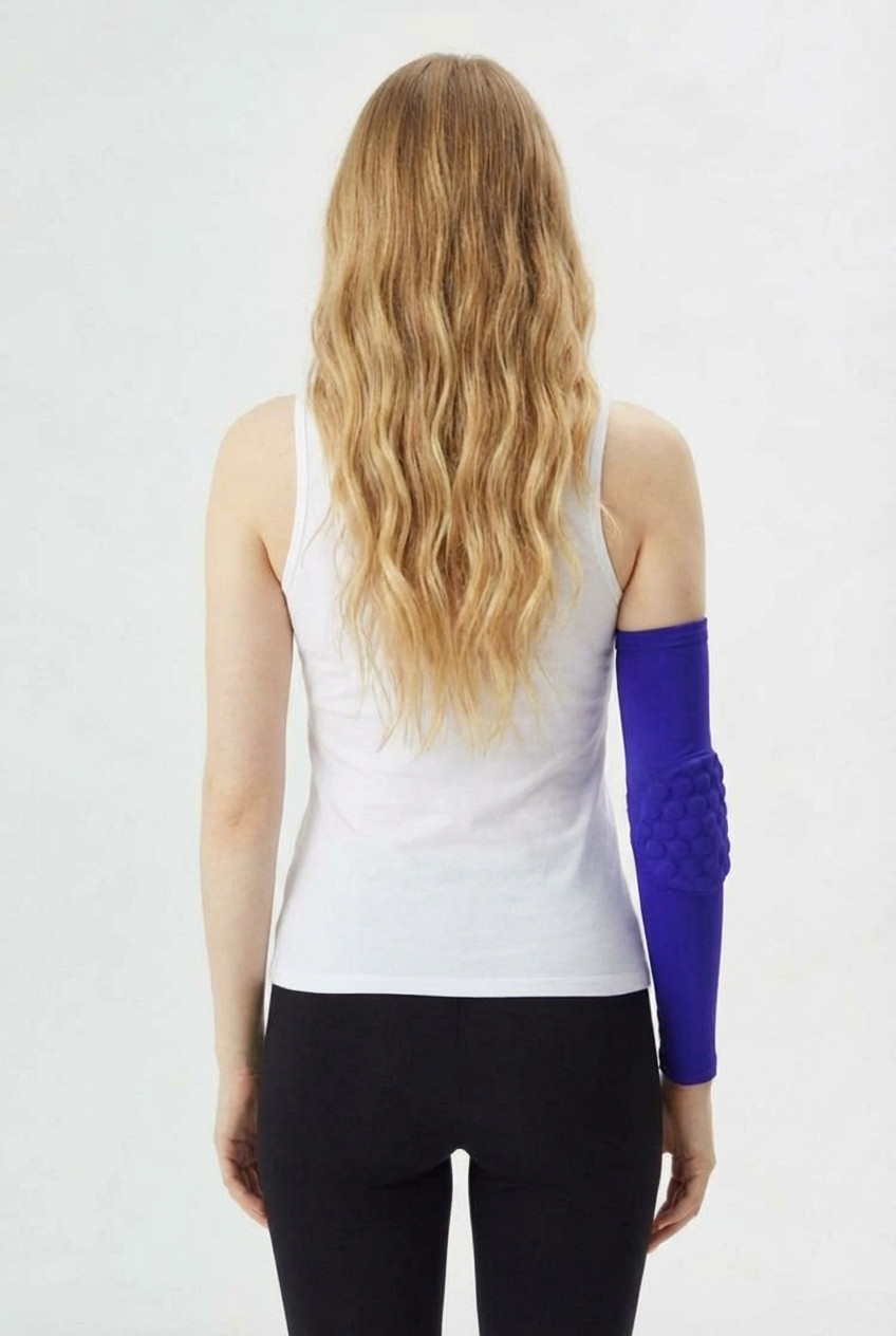 1 Maintien de Compression pour Coudes Bleu