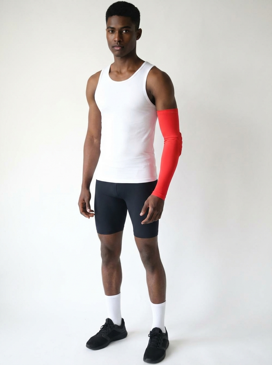 1 Maintien de Compression pour Coudes Rouge