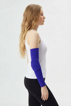 1 Maintien de Compression pour Coudes Bleu
