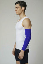 1 Maintien de Compression pour Coudes Bleu