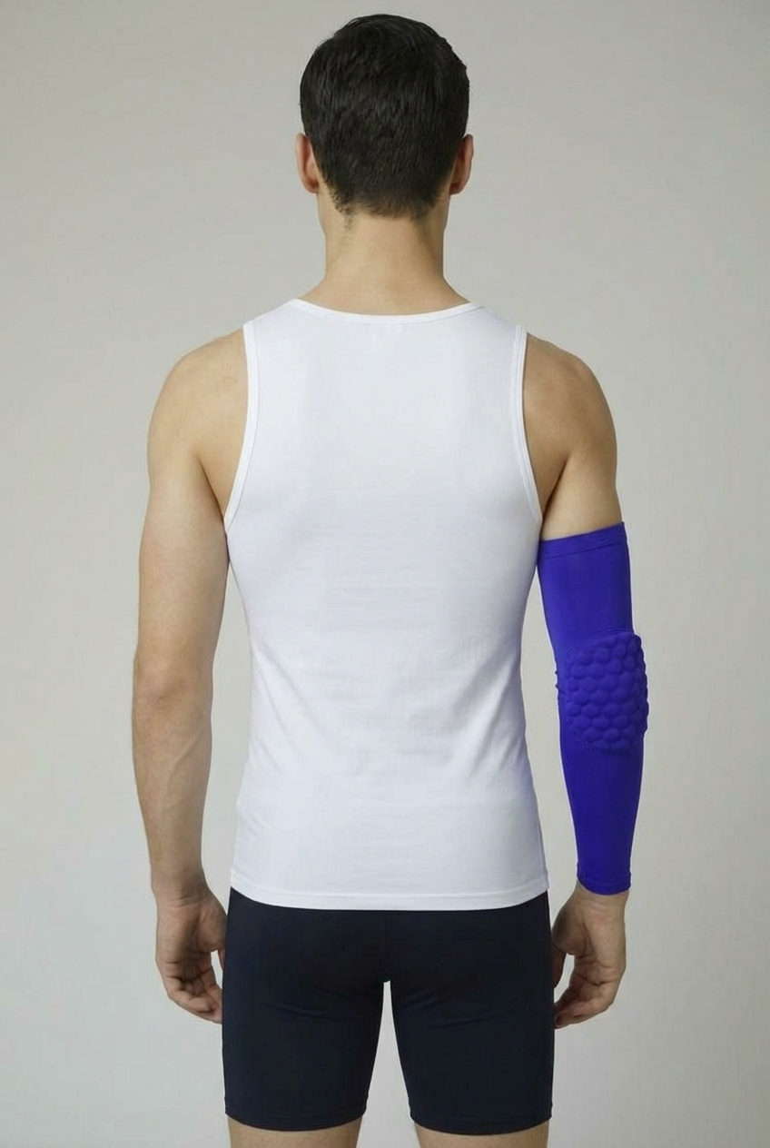 1 Maintien de Compression pour Coudes Bleu