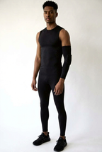 1 Maintien de Compression pour Coudes Noir
