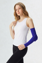 1 Maintien de Compression pour Coudes Bleu