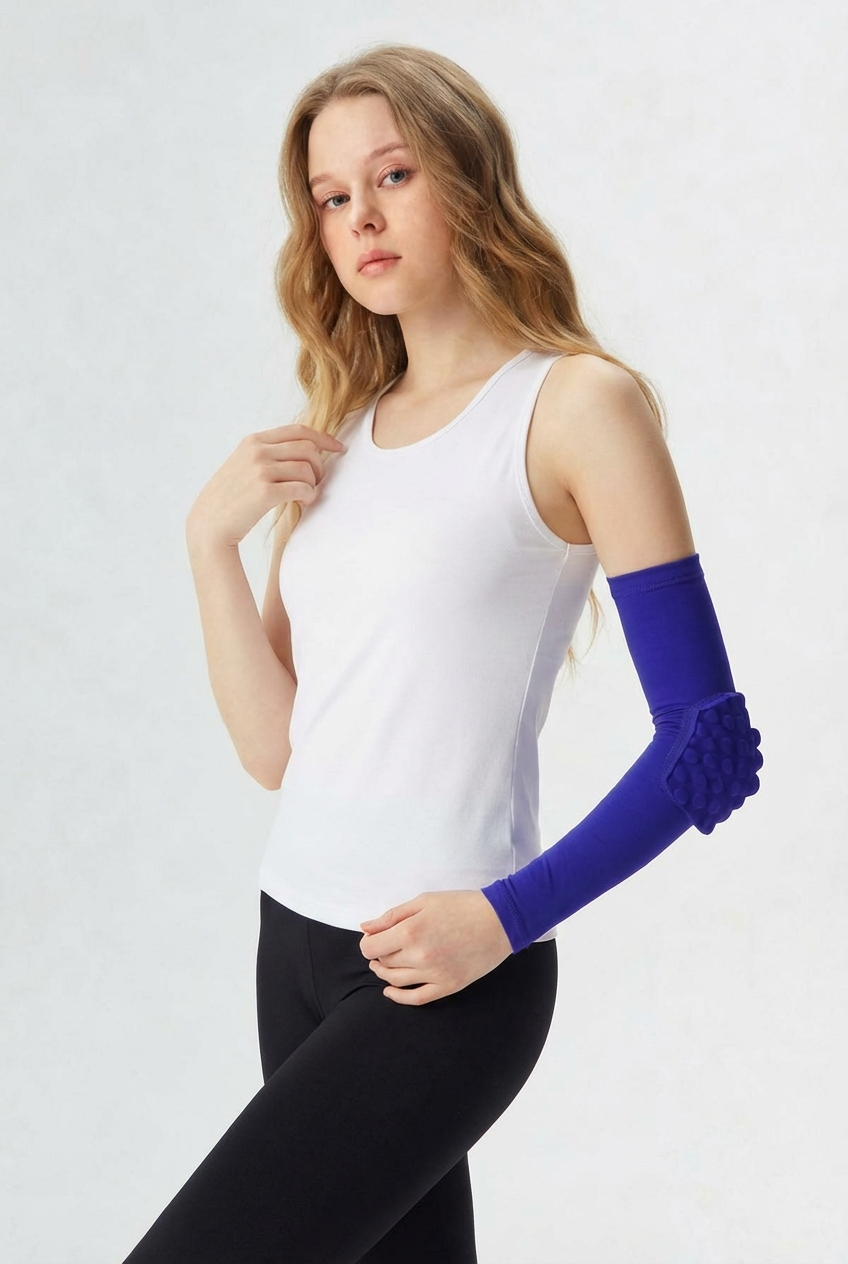 1 Maintien de Compression pour Coudes Bleu