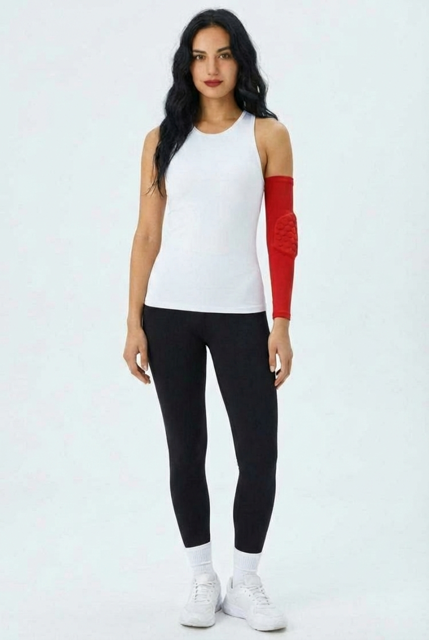 1 Maintien de Compression pour Coudes Rouge