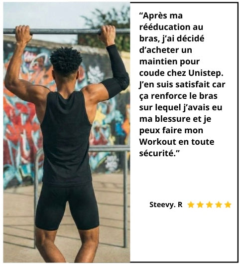 1 Maintien de Compression pour Coudes Noir