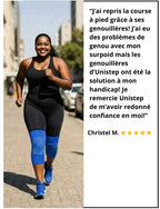 1 Maintien de Compression pour Genoux Bleu
