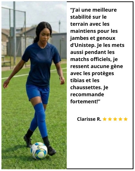 1 Maintien de Compression pour Genoux et Jambes Bleu