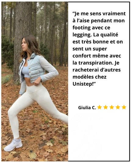 Legging Unistep Classic Blanc