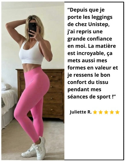 Legging Unistep Classic Rose