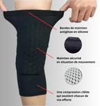 2 Maintiens de Compression pour Genoux Bleu