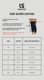 2 Maintiens de Compression pour Genoux et Jambes Rouge