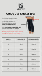 2 Maintiens de Compression pour Genoux et Jambes Blanc