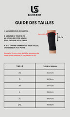 2 Maintiens de Compression pour Genoux Bleu