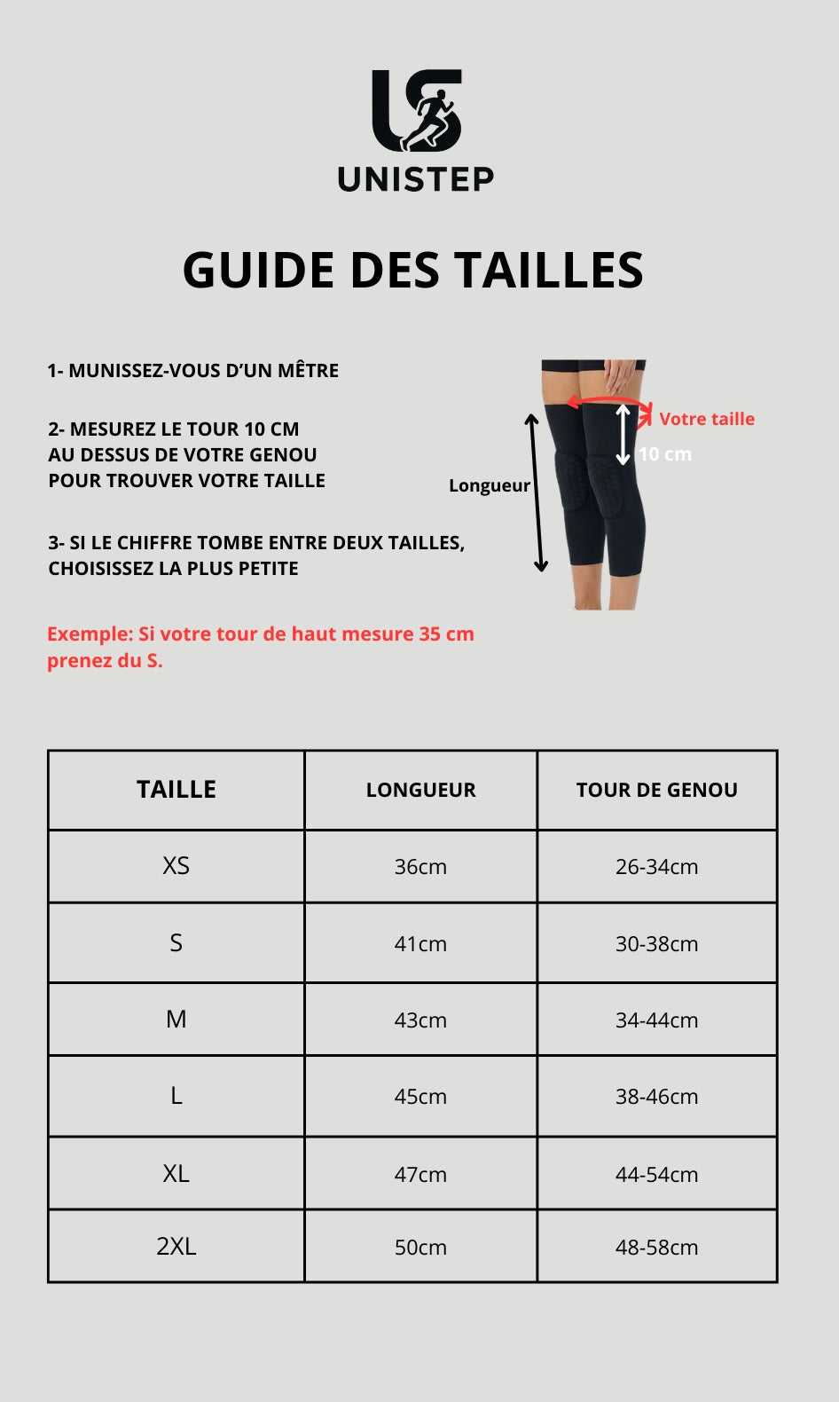 1 Maintien de Compression pour Genoux et Jambes Blanc