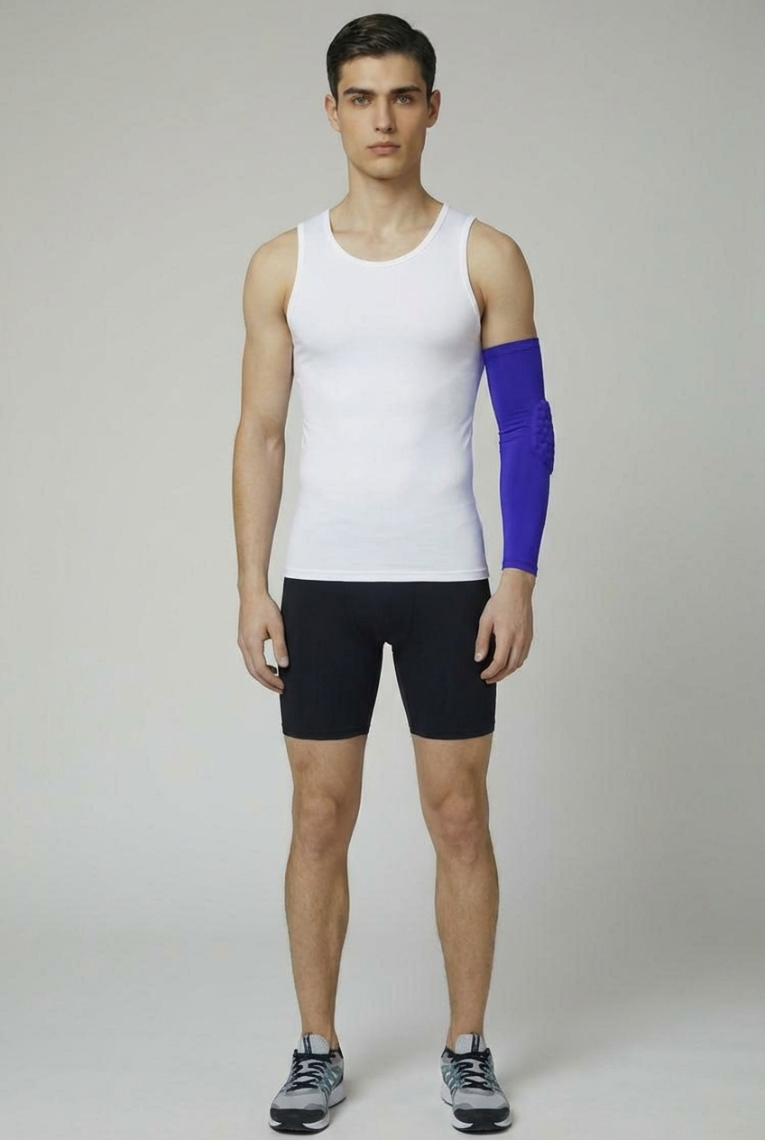 1 Maintien de Compression pour Coudes Bleu