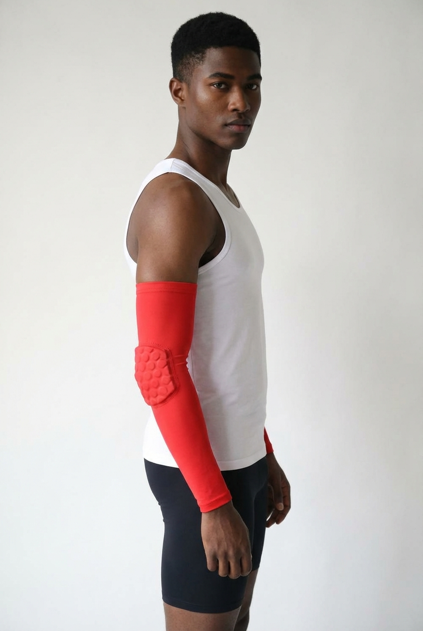 1 Maintien de Compression pour Coudes Rouge