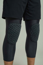 2 Maintiens de Compression pour Genoux et Jambes Noir