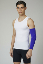 1 Maintien de Compression pour Coudes Bleu