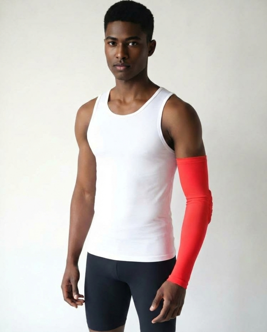 1 Maintien de Compression pour Coudes Rouge